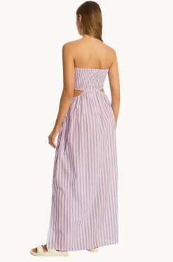 Women Sea Level Sails Bandeau Dress