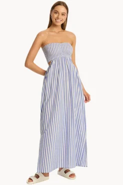 Women Sea Level Sails Bandeau Dress