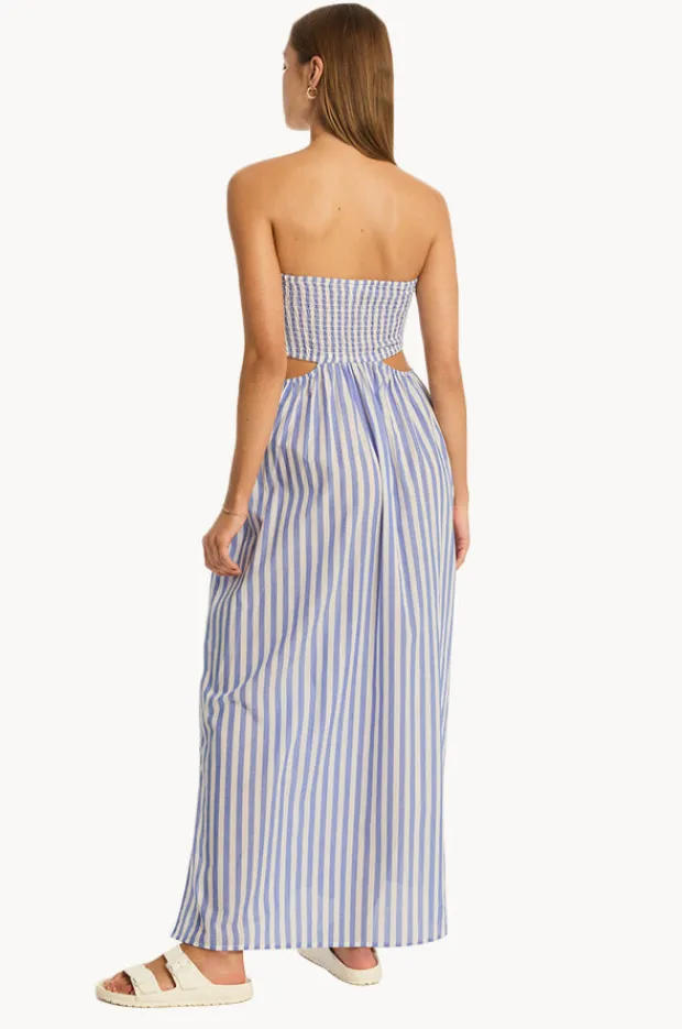 Women Sea Level Sails Bandeau Dress