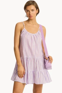Women Sea Level Sails Short Sundress