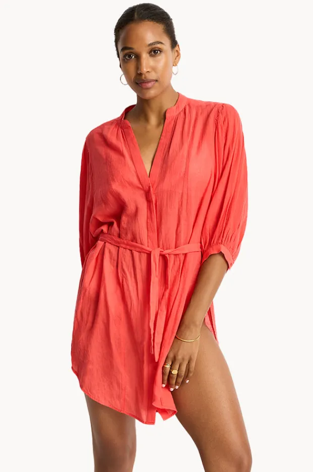 Women Sea Level Salt Boho Shirt