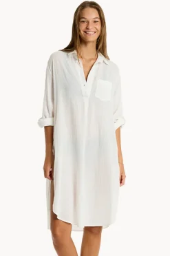 Women Sea Level Salt Long Cover Up