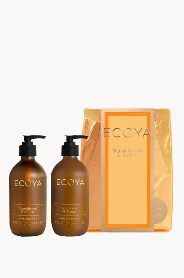 Women Ecoya Sandalwood & Amber Luxe Body Duo