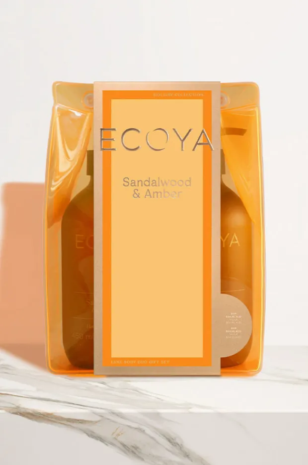 Women Ecoya Sandalwood & Amber Luxe Body Duo