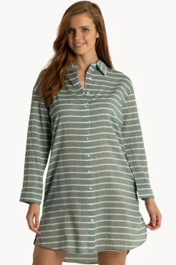 Women Sunseeker Santorini Button Painter Dress