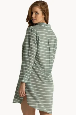 Women Sunseeker Santorini Button Painter Dress