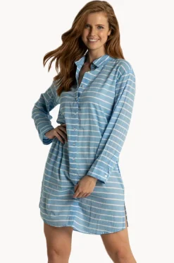 Women Sunseeker Santorini Button Painter Dress