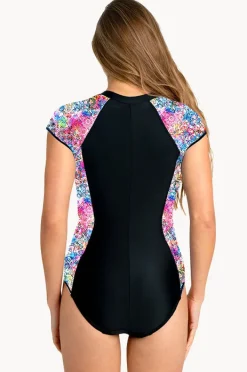 Women Salty Ink Santorini Sunsuit