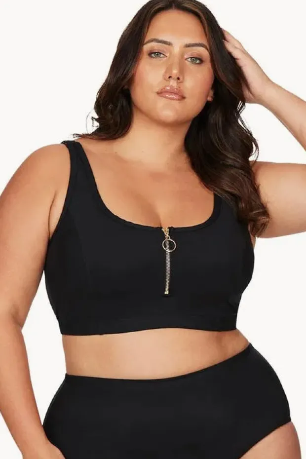Women Artesands Sculpt Fuseli Zip Front Crop