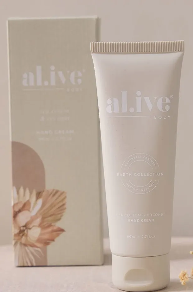 Women Al.ive Body Sea Cotton & Coconut Hand Cream 80ml