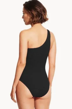 Women Seafolly Sea Dive One Shoulder One Piece