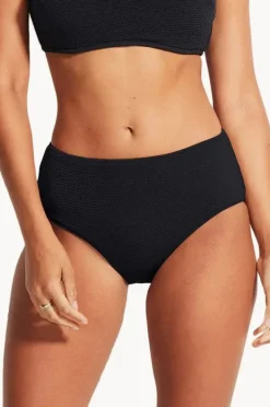 Women Seafolly Sea Dive Wide Side Retro Pant