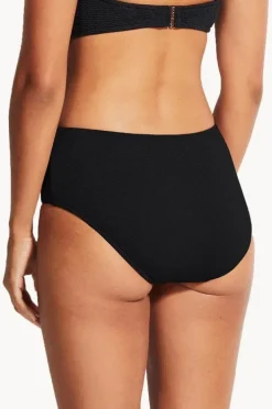 Women Seafolly Sea Dive Wide Side Retro Pant