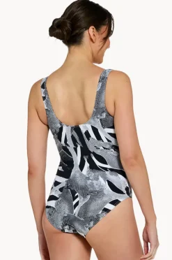 Women Zoggs Sea Skin Scoopback One Piece