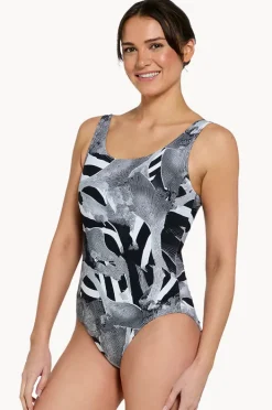 Women Zoggs Sea Skin Scoopback One Piece