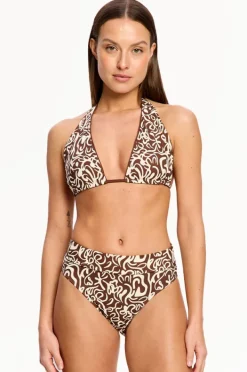 Women Modibodi Sea Swirl Reversible Multiway Top Set