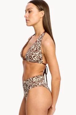 Women Modibodi Sea Swirl Reversible Multiway Top Set