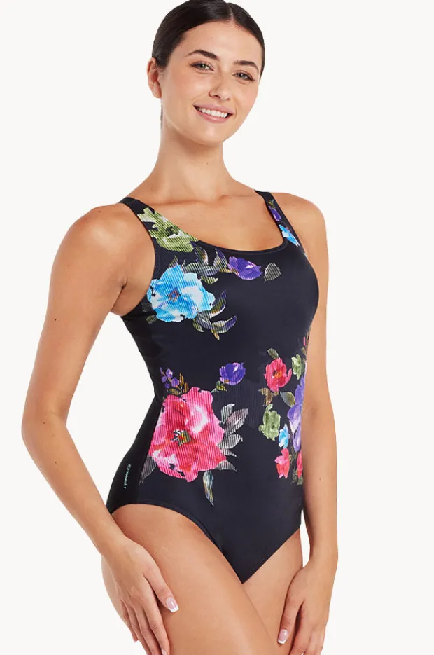 Women Zoggs Sea Velvet Adjustable Scoop Back One Piece