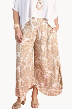 Women Bodacious Seashell Sydney Wide Leg Pant