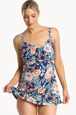 Women Jantzen Select Floral Empire Swim Dress