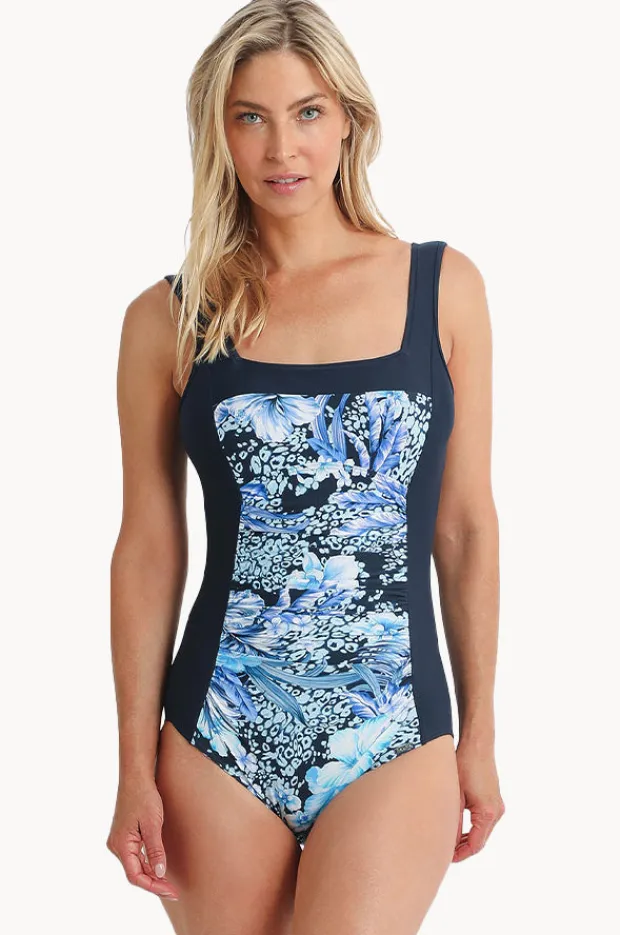 Women Jantzen Select Square Neck One Piece