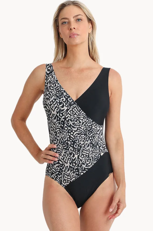 Women Jantzen Select Surplice One Piece
