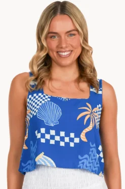Women Go Girl Seychelles Marina Crop Top