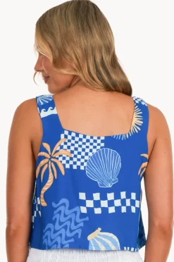 Women Go Girl Seychelles Marina Crop Top