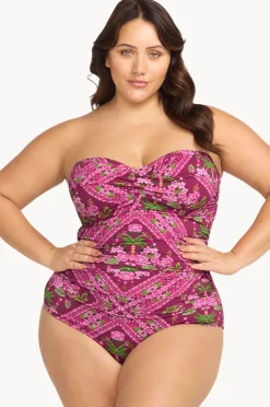 Women Artesands Botticelli D/DD Cup Bandeau One Piece