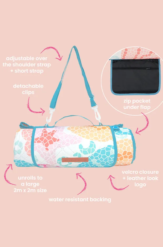 Annabel Trends Shelly Beach Picnic Mat