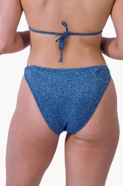 Women Base Swim Shimmer Hipster High Leg Pant