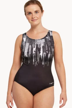 Women Zoggs Shimmer Scoopback One Piece