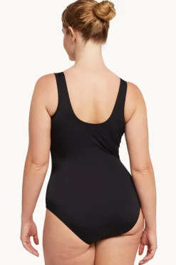 Women Zoggs Shimmer Scoopback One Piece