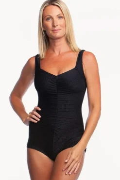 Women Maxine Shirred Front Pool One Piece +
