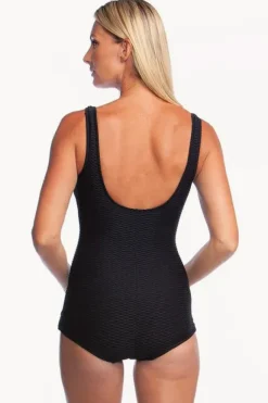 Women Maxine Shirred Front Pool One Piece +