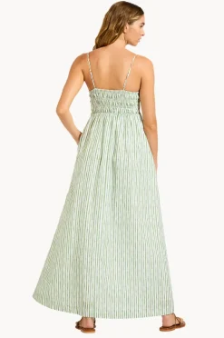 Women Seafolly Shirred Midi Dress