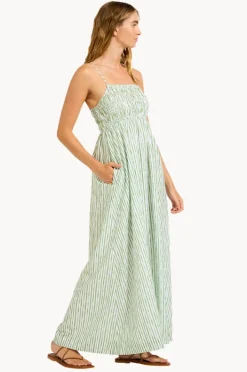 Women Seafolly Shirred Midi Dress