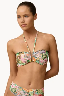 Women Monte u0026 Lou Simi DD/E Cup Coral Edge Bandeau