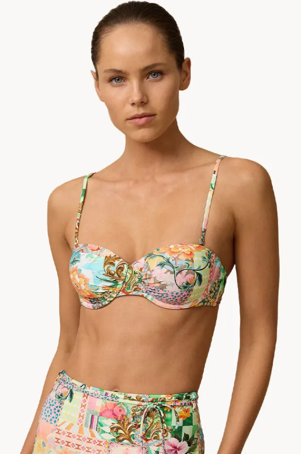 Women Monte u0026 Lou Simi Gathered Balconette Bra