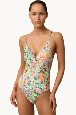 Women Monte u0026 Lou Simi Wrap One Piece