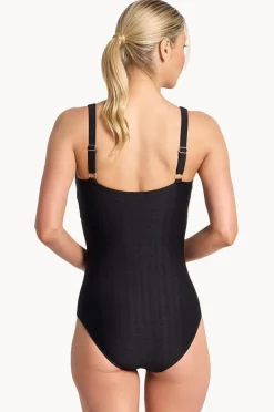 Women Jantzen Sky High DD/E Cup Vee One Piece