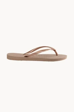 Women Havaianas Slim Metallic Thong