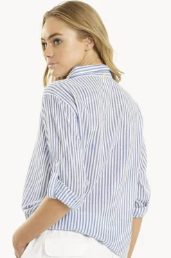 Women Sunseeker Slouch Stripe Shirt