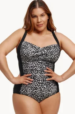Women Funkita Snow White DD/E Cup Twist Front One Piece