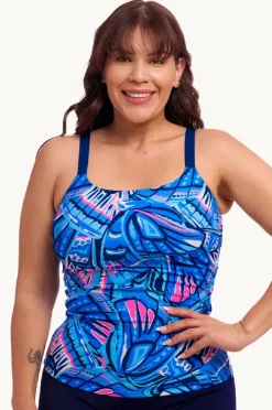 Women Funkita Soaring Hi Scoop Neck Tankini Separate