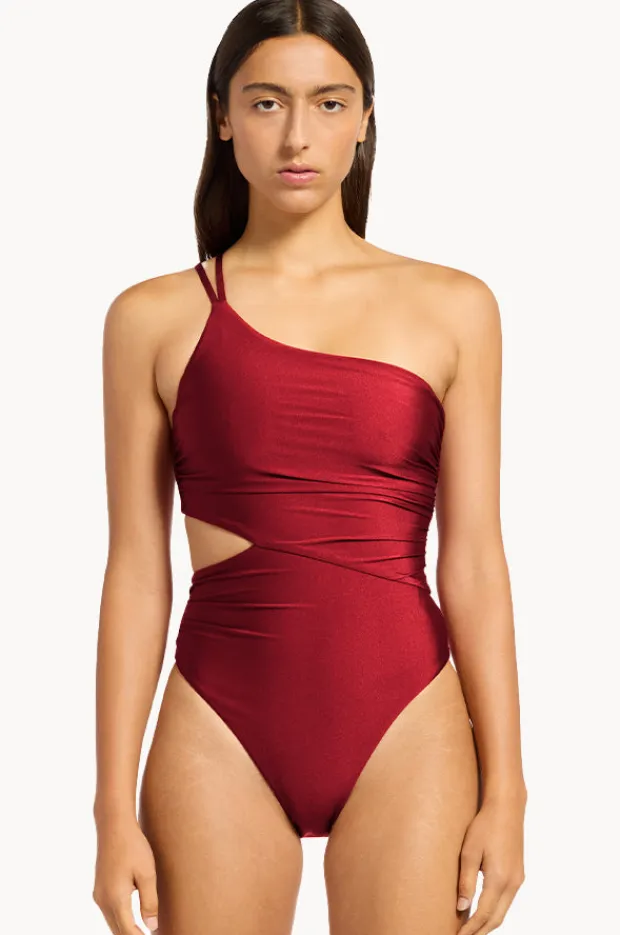 Women Jets Sol Shine One Shoulder One Piece