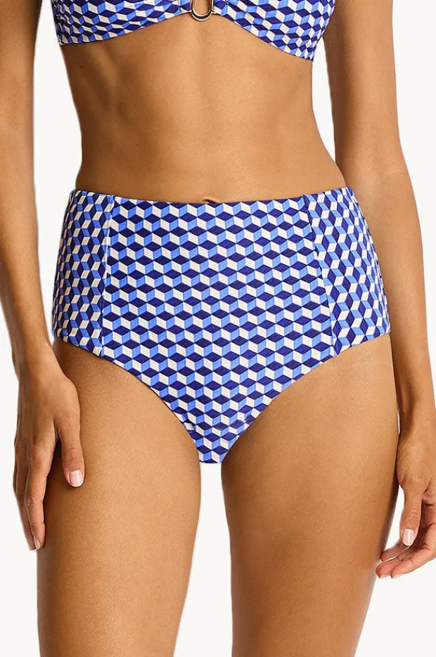 Women Sea Level Solara Panelled High Waist Pant