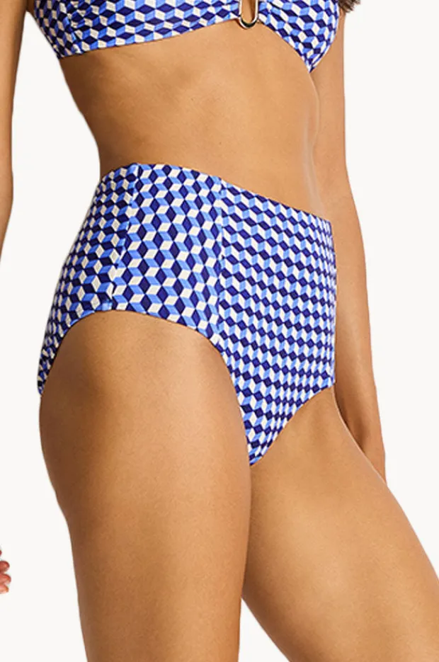 Women Sea Level Solara Panelled High Waist Pant