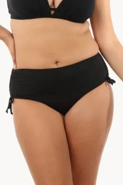 Women 24th And Ocean Solid Adjustable High Waist Pant (18-24)