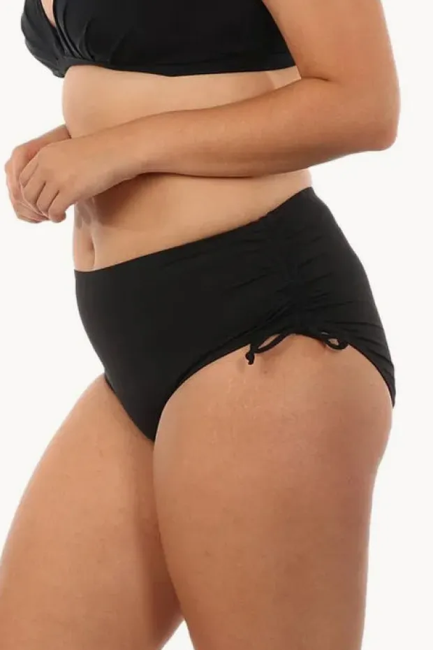 Women 24th And Ocean Solid Adjustable High Waist Pant (18-24)